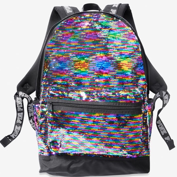 🔥🆕 🎒 VS PINK Bling Reversible Campus Backpack